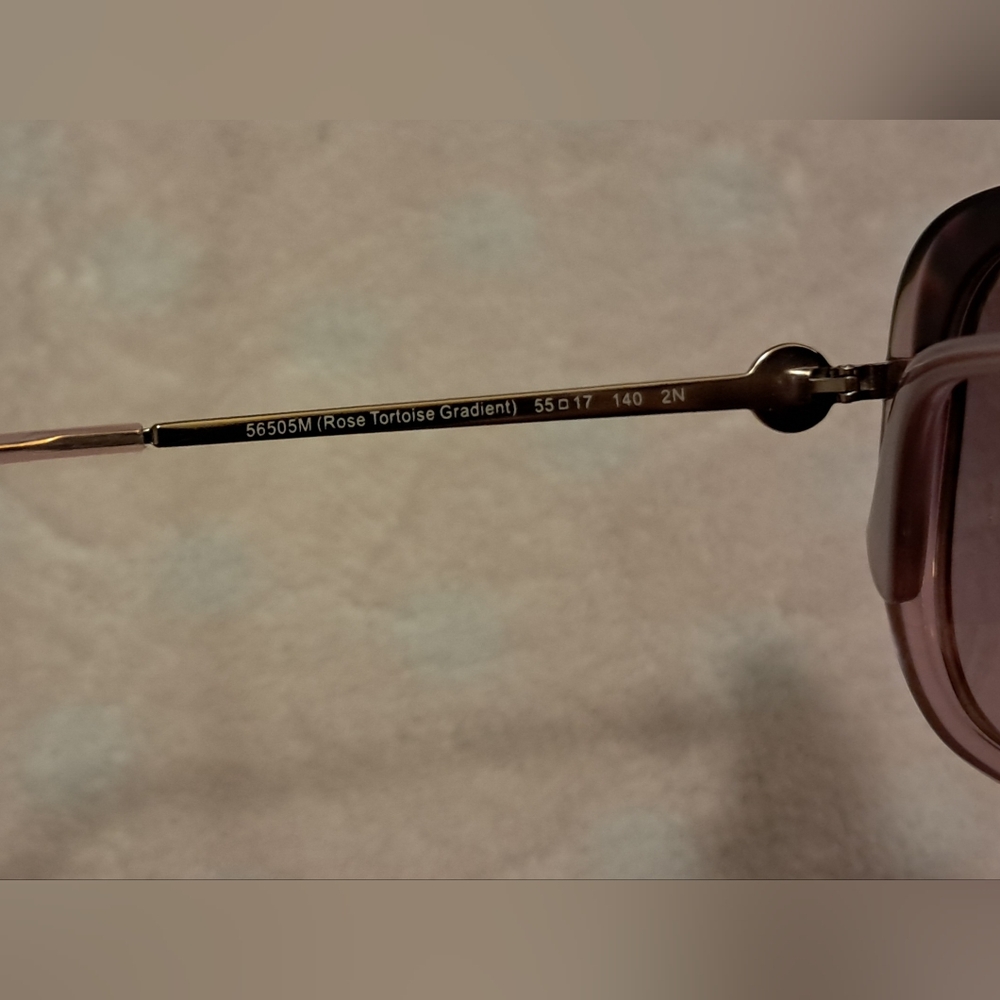 Coach Women's Sunglasses With Case & Cloth- Rose Gradient - Picture 8 of 10